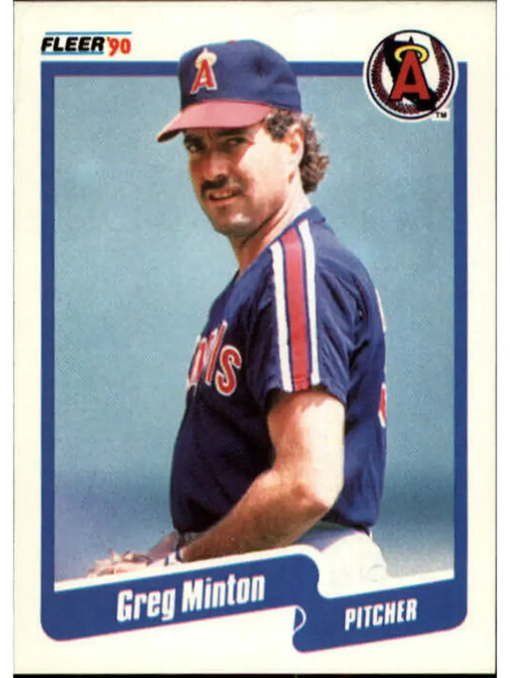 1990 Greg Minton Fleer Baseball Card #140